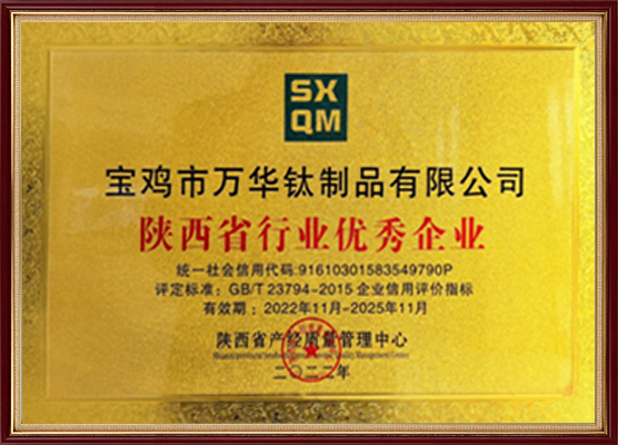 陕西省行业优秀企业